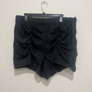 Women’s Black Swim Bikini Bottoms Size 3X Torrid High Waisted Shorts